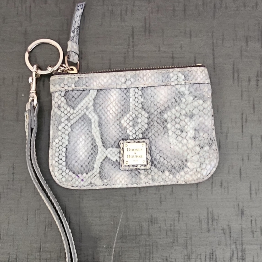 Dooney & Bourke Snake Print Wristlet